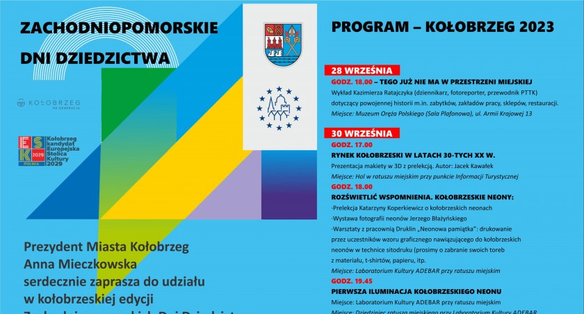 Zachodniopomorskie Dni Dziedzictwa. Przed nami kolejna odsłona wrześniowych wydarzeń