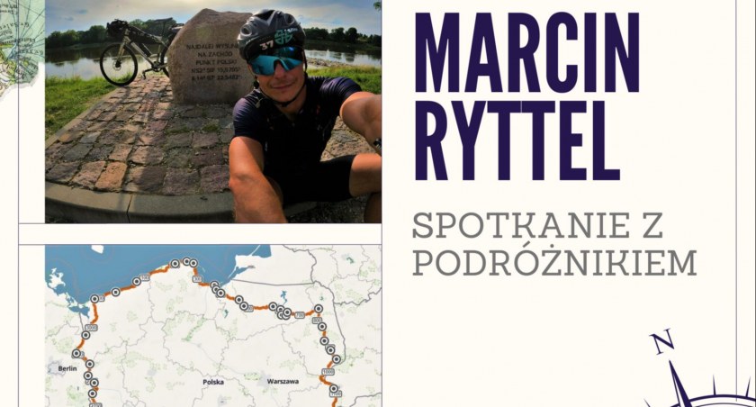 W te wakacje przejechał rowerem 3500 kilometrów. Spotkanie z podróżnkiem