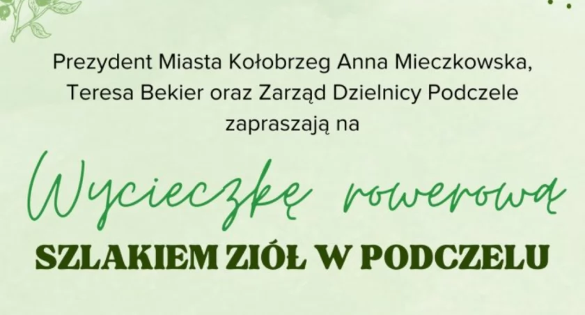 Szlakiem ziół w Podczelu