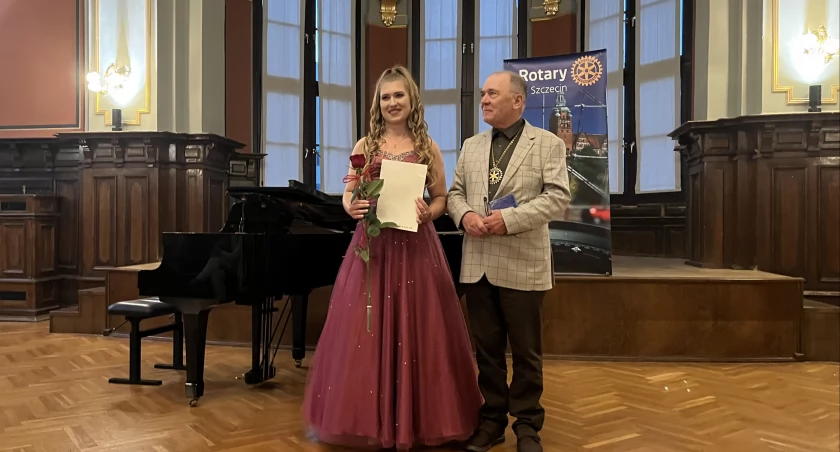 Kołobrzeżanka ze stypendium artystycznym Rotary Club Szczecin
