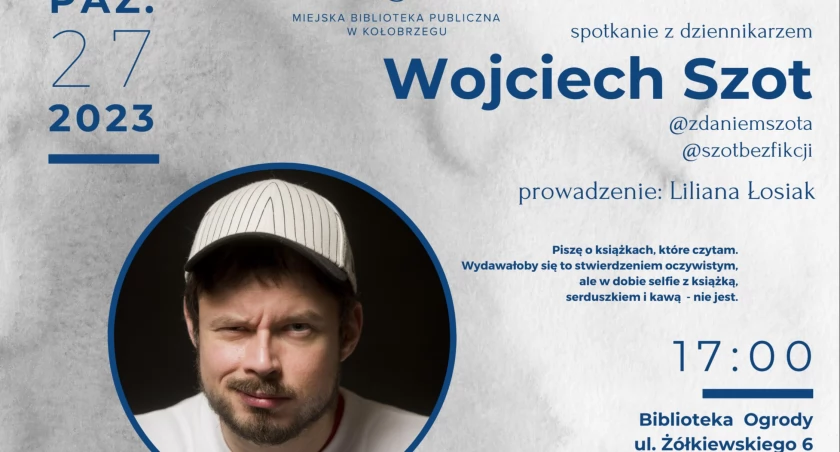 Recenzent oraz krytyk literacki odwiedzi Kołobrzeg
