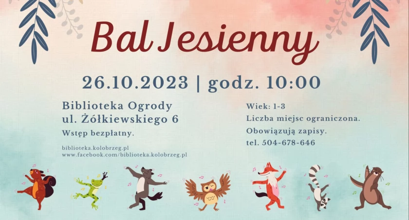 Bal Jesienny w Bibliotece na Ogrodach