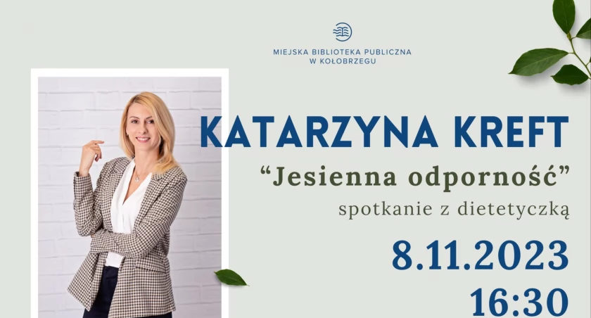 Katarzyna Kreft gościem biblioteki na Ogrodach