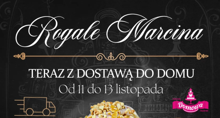 Rogale Marcina. 11 listopada - Poznański przysmak w Cukierni Domowej Chuderski