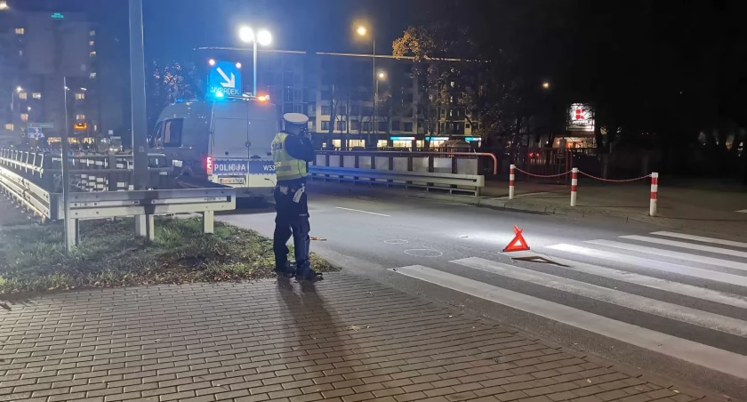 Potrącenie na przejściu dla pieszych