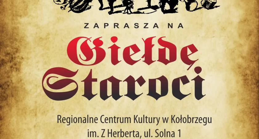 Giełda Staroci w Kołobrzegu