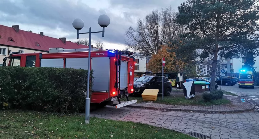 Stracił przytomność w łazience. Interweniowali strażacy