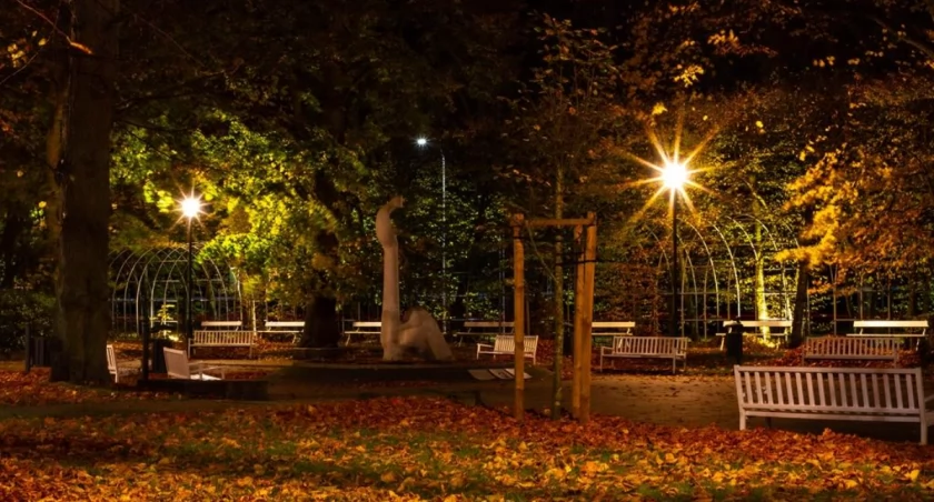 Nadmorskie parki jesienią | zdjęcia
