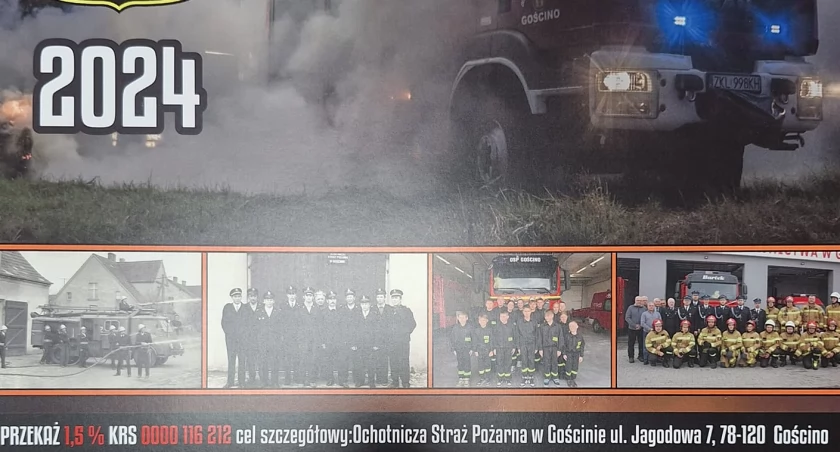 Powieś na ścianie strażacki kalendarz. Kupując go, pomagasz ochotnikom