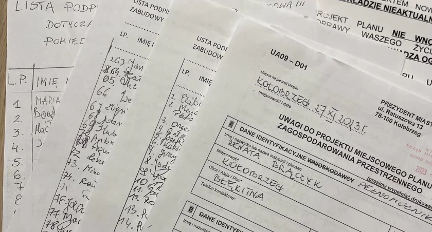 Jest petycja mieszkańców w sprawie planu zagospodarowania. Nie dla apartamentowców