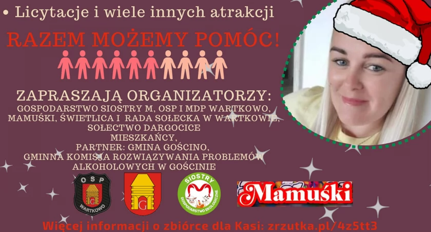Piknik Mikołajkowy dla Kasi w najbliższą niedzielę. Atrakcje i charytatywne licytacje w Wartkowie