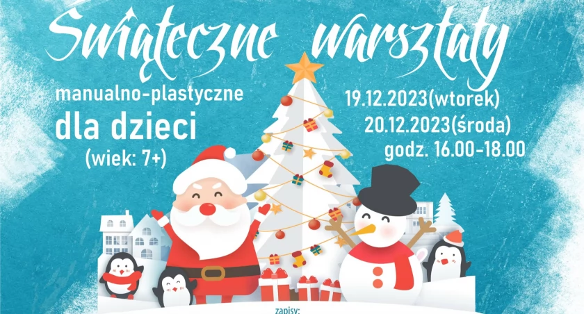 Świąteczne warsztaty dla najmłodszych