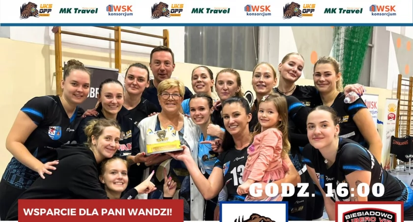 W sobotę zagrają z liderem rozgrywek. Podczas meczu zaplanowano  charytatywne aukcje dla Pani Wandzi