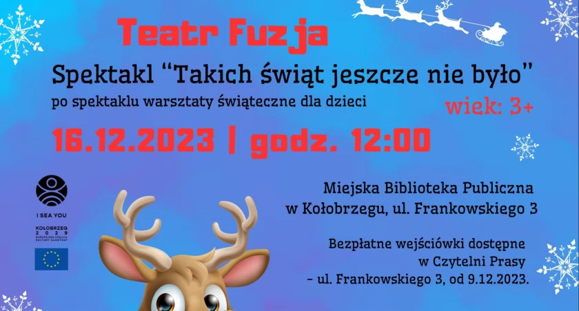 Takich świąt jeszcze nie było - spektakl i warsztaty