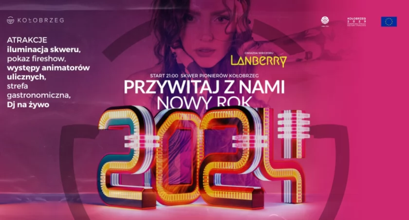 Sylwester Miejski na Skwerze Pionierów. Gwiazdą wieczoru Lanberry | wideo