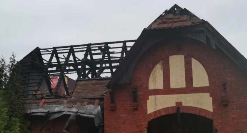 Pożar zabytkowej kuźni. Urząd składa zawiadomienie do prokuratury