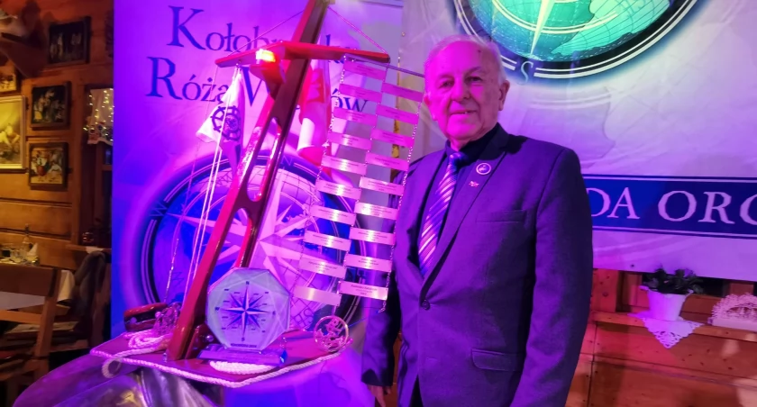 Jubileuszowa Róża Wiatrów dla Kazimierza Ratajczyka