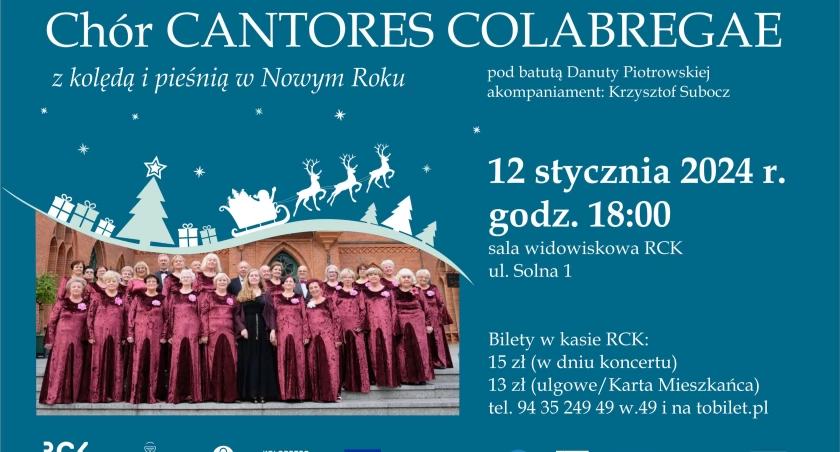 Noworoczny koncert chóru Cantores Colabregae