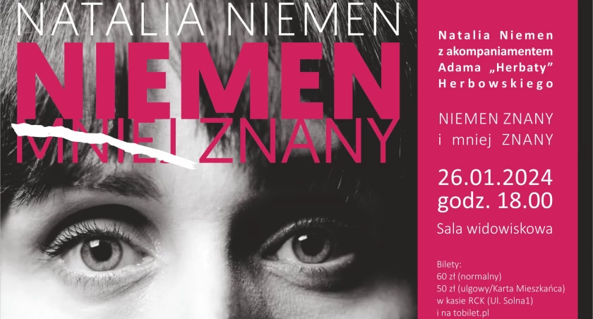 W Regionalnym Centrum Kultury wystąpi córka Czesława Niemena