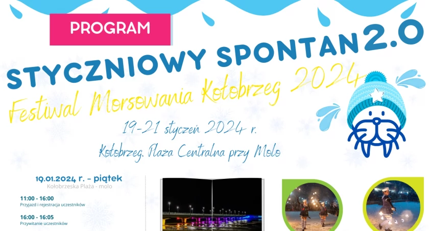 Będzie można oddać krew podczas festiwalu morsowania. Styczniowy Spontan od najbliższego weekendu