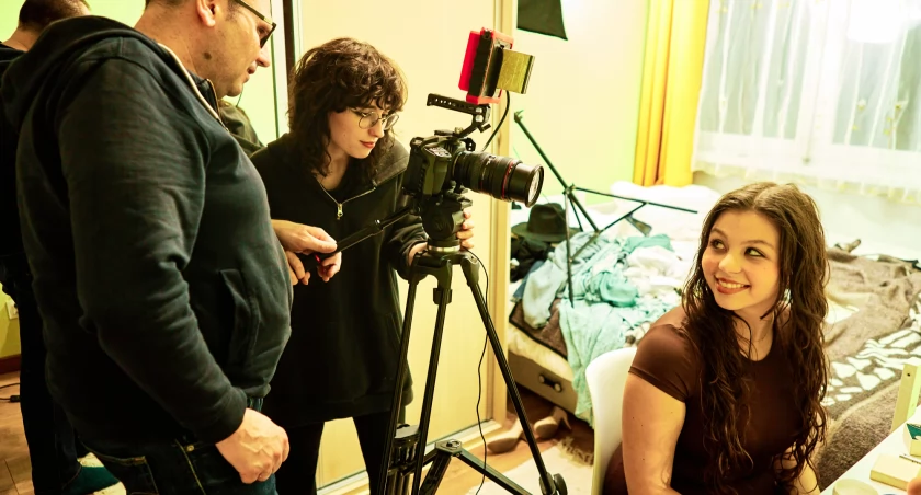 Warsztaty filmowe w GOK