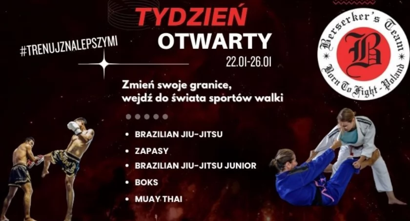 Chcesz sprawdzić się w sportach walki? Berserkers Team Kołobrzeg zaprasza na tydzień otwarty