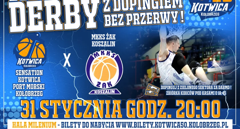 Derby! W środę święto koszykówki na Milenium!