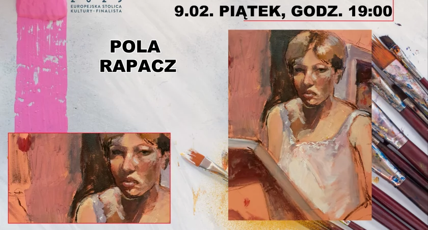 Wernisaż wystawy, recital i spotkanie autorskie z Polą Rapacz