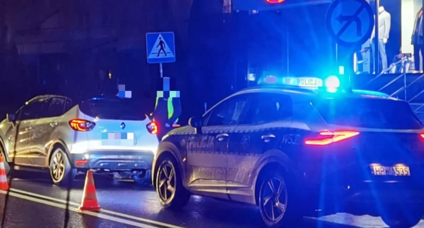 Potrącenie na przejściu dla pieszych