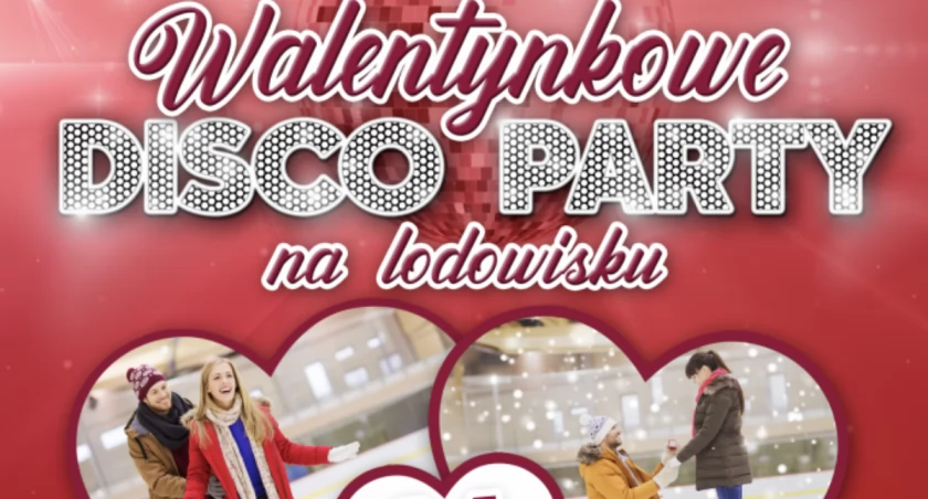 Gratka dla zakochanych. Już dziś disco walentynki na lodowisku