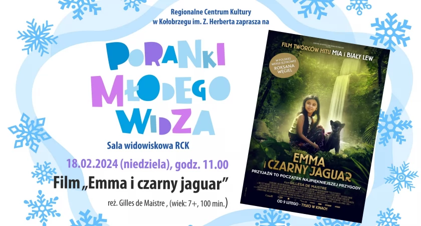 Poranki Młodego Widza. Film „Emma i czarny jaguar”