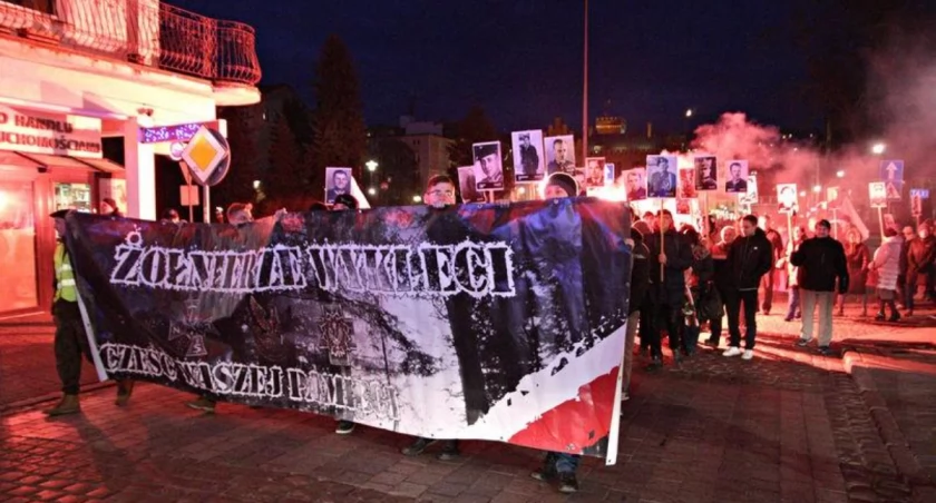 Marsz i msza święta pamięć Żołnierzy Wyklętych