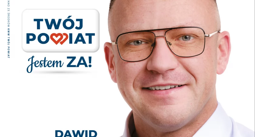 Dawid Rudowicz - kandydat do Rady Powiatu
