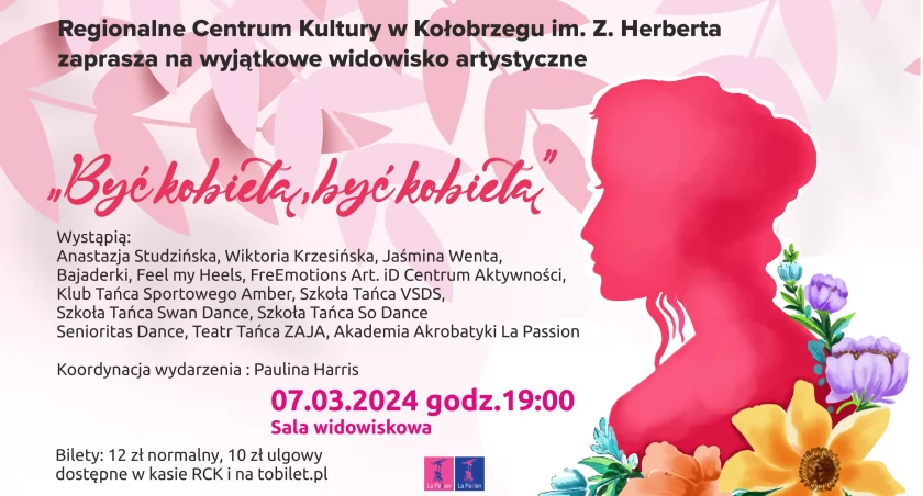 Wyjątkowy spektakl z okazji Dnia Kobiet. „Być kobietą, być kobietą” w Regionalnym Centrum Kultury