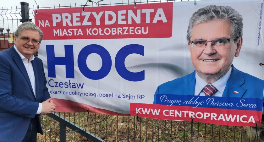 Czesław Hoc ogłosił – kandyduję na prezydenta Kołobrzegu