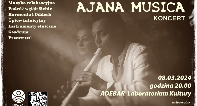 Koncert relaksacyjny w Laboratorium Kultury Adebar