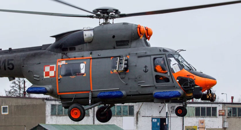 W trakcie ćwiczeń DRAGON -24 lądował śmigłowiec ratownictwa morskiego