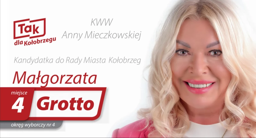 Małgorzata Grotto - kandydatka do Rady Miasta