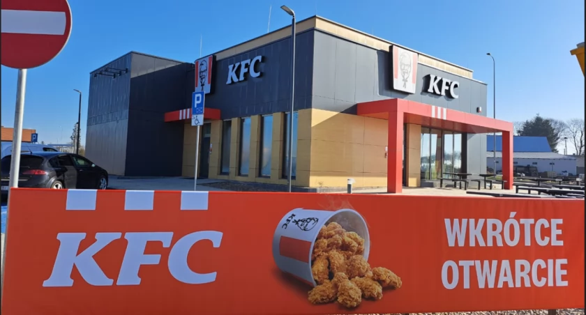 KFC przy S6 już gotowe. Otwarcie jeszcze w marcu