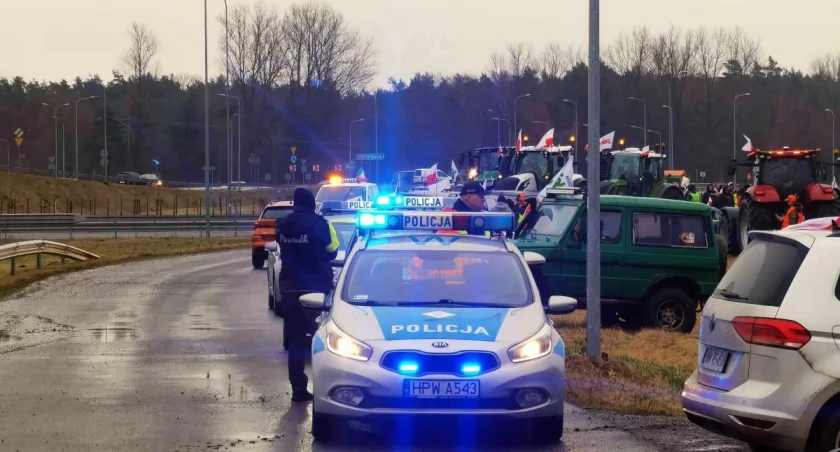 Uwaga kierowcy! Rolnicy znów zablokują drogi w regionie. Zobacz kiedy i gdzie