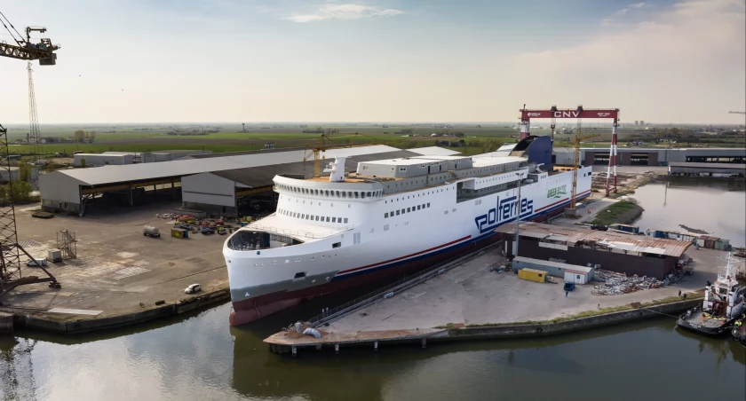 Nowy prom Polferries. Varsovia rusza w morze