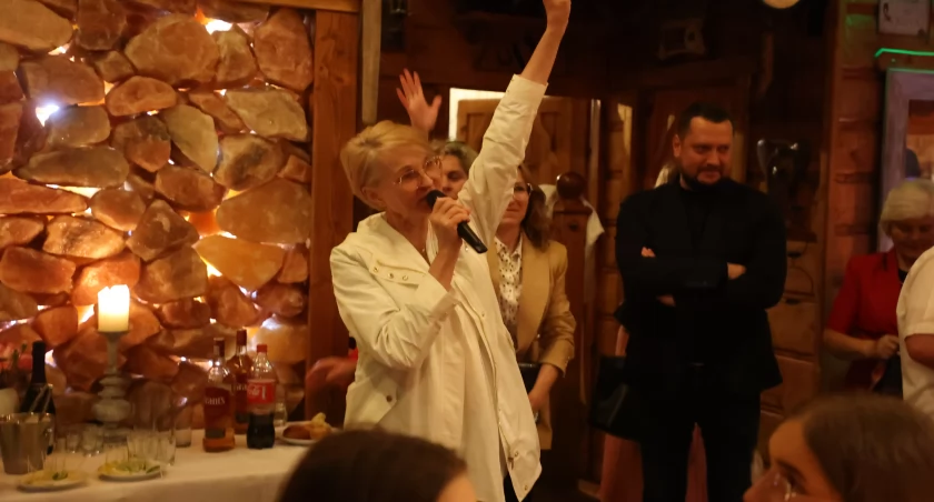 Rozmowa z Anną Mieczkowską chwilę po zakończeniu głosowania