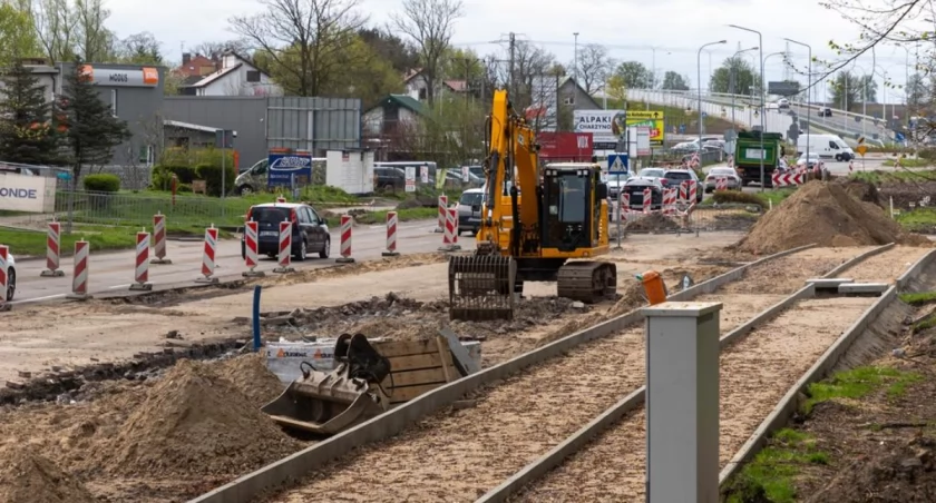 Postęp prac przy przebudowie Krzywoustego - zobacz zdjęcia