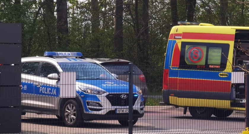 Potrącenie rowerzysty przy Koszalińskiej
