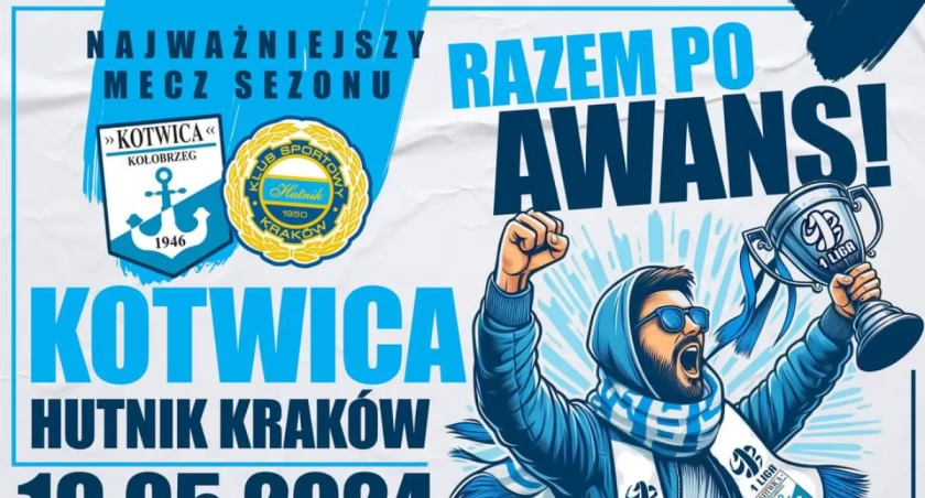 Kotwica walczy o awans. Prawie 70% wyprzedanych miejsc 