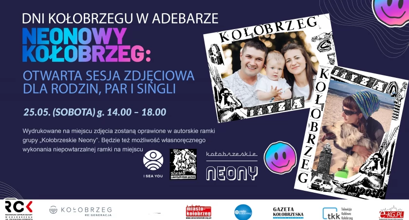 Neonowy Kołobrzeg. Otwarta sesja zdjęciowa dla każdego