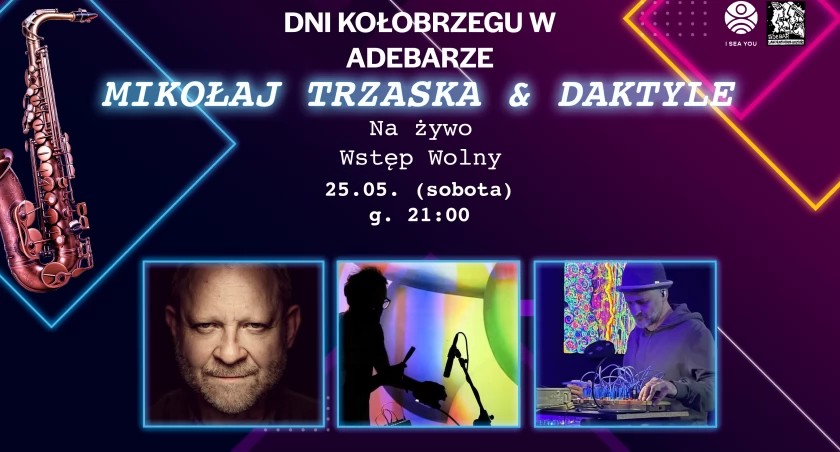 Dni Kołobrzegu. Mikołaj Trzaska & Daktyle na żywo