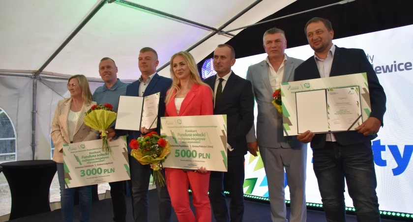 Sołectwo Sianożęty z pierwszą nagrodą za inicjatywę sołecką 