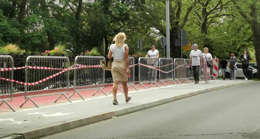 Trwają poprawki przy moście na Kanale Drzewnym
