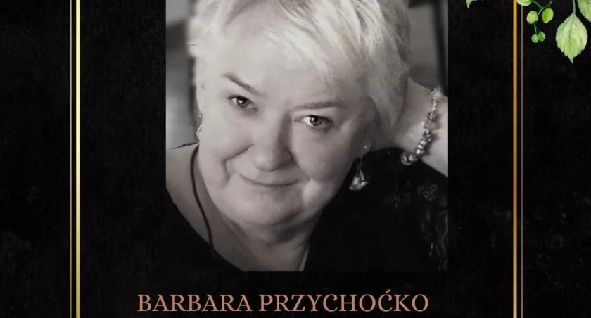 Społeczność Szkoły Podstawowej nr 5 żegna śp. Barbarę Przychoćko